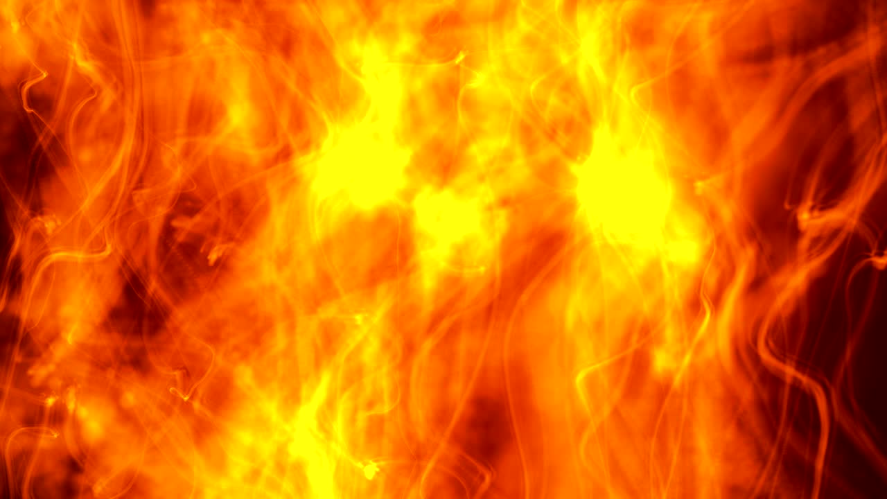Fire style, motion graphics background