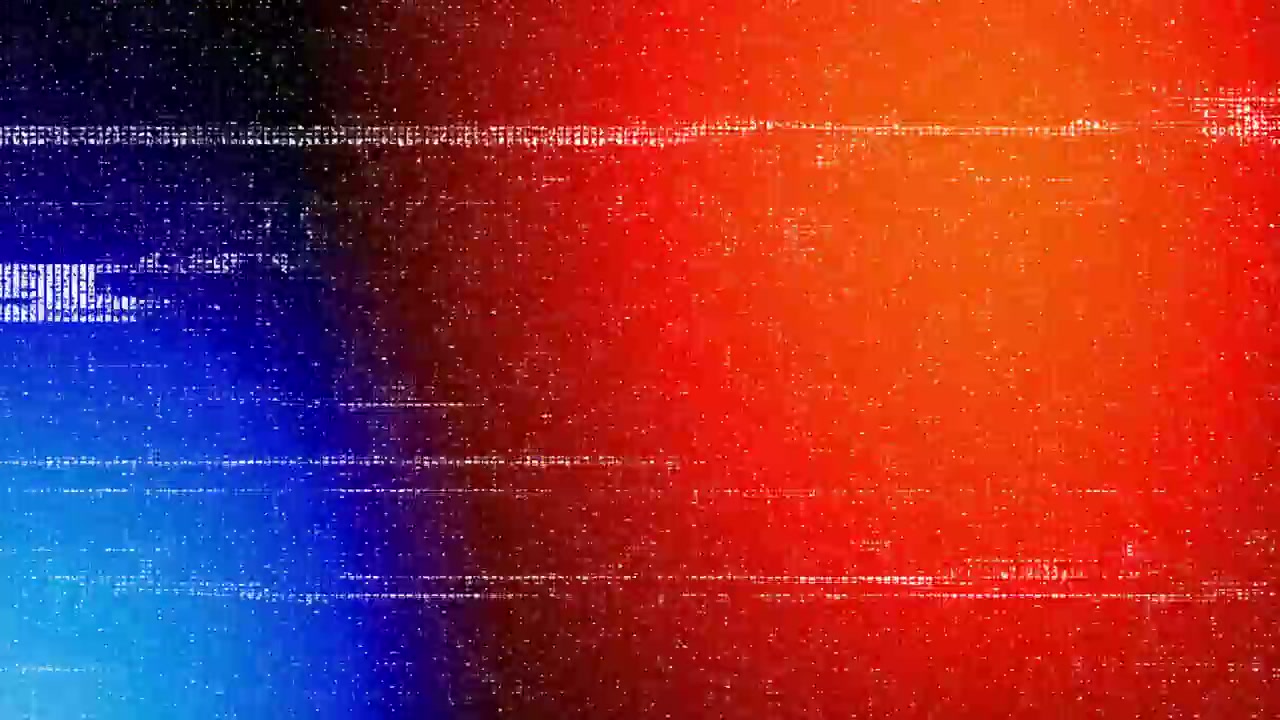Dynamic Glitch and Static Digital Effect with Color Shifts