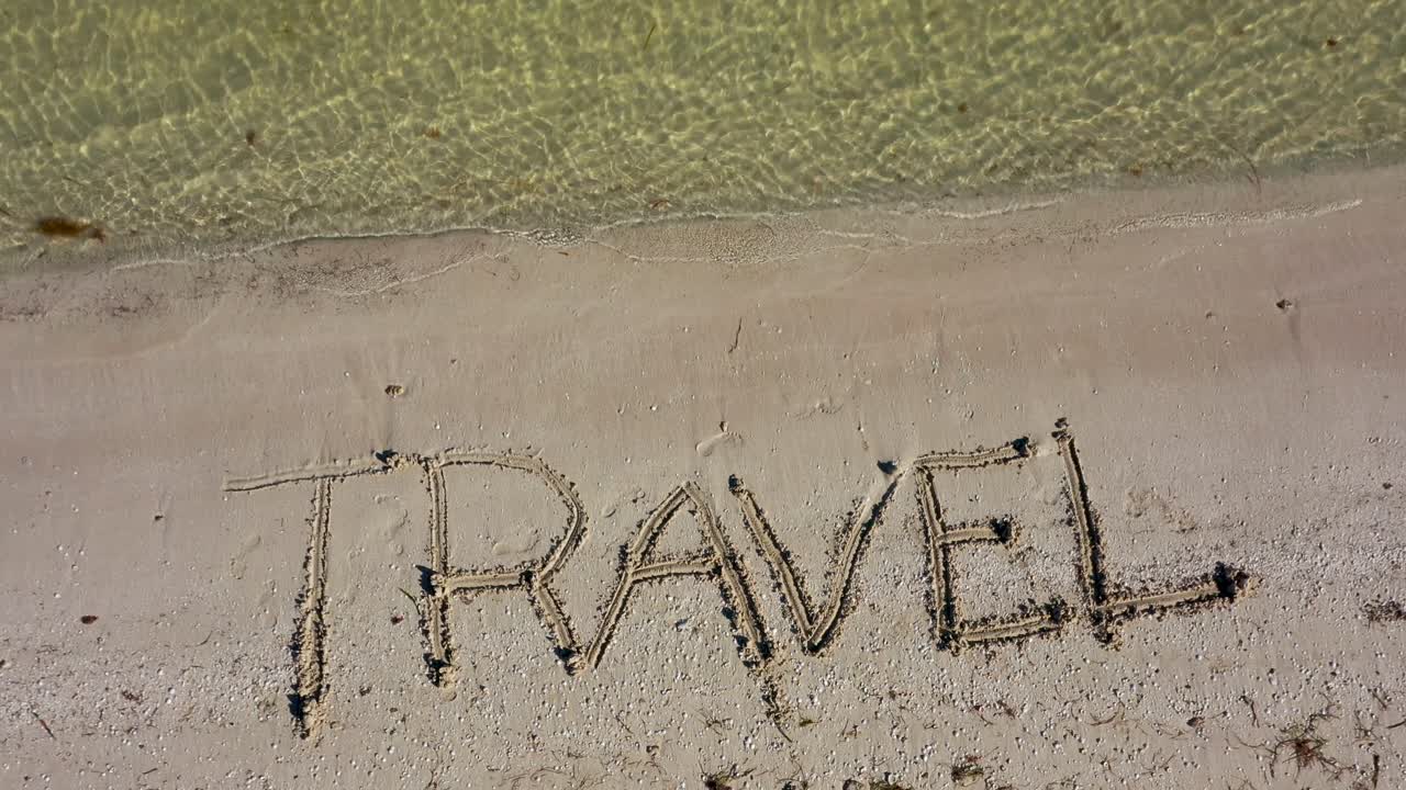 el viaje escrito en la arena se hace más pequeño