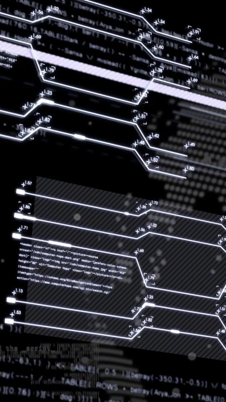 Animation of financial data processing over globe