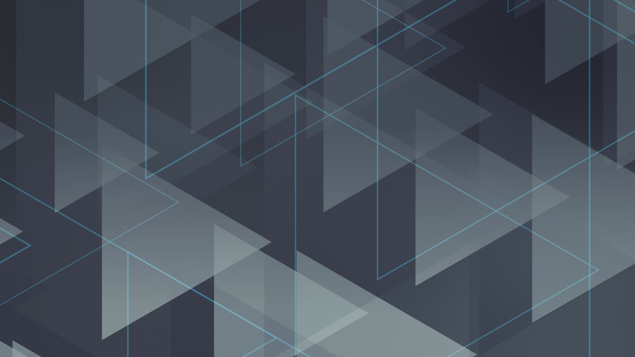 Abstract background with triangle shapes. Abstract clean, simple and shiny background animation. Beautiful motion design. The concepts of business, finance, technology, futuristic, internet, data, fiber optic, edu, web, mobile, loopable elements