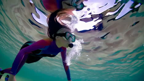 snorkeling adventure with manta rays and sunlit underwater views