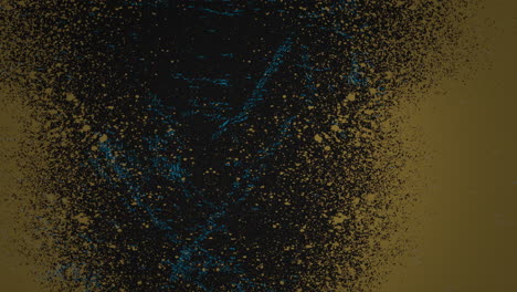 blue and yellow noise on grunge texture