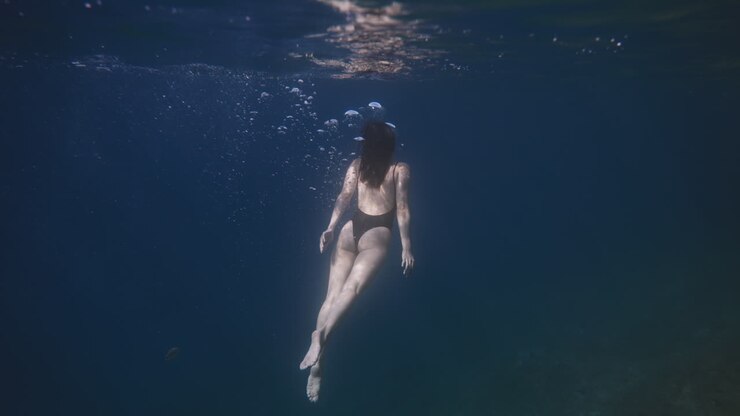 Woman Underwater