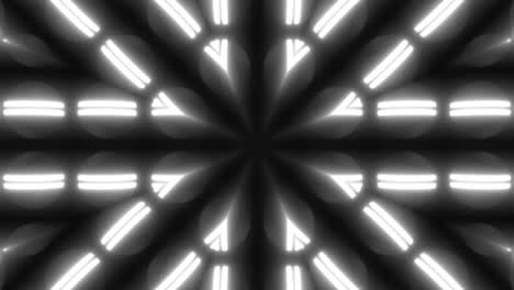patrón de mandala de neón abstracto