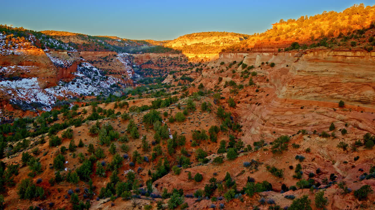 A high aerial pass over Page, Arizona’s strange and stunning canyonlands.