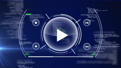 Animation-Des-Scannens-Des-Zielfernrohrs-Mit-Play-Taste-Und-Datenverarbeitung