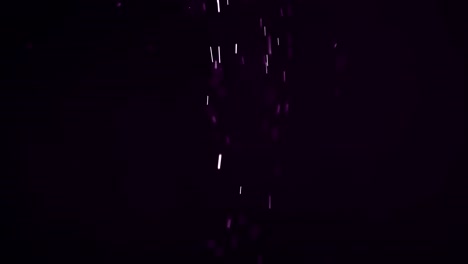 las partículas de polvo de fondo bokeh