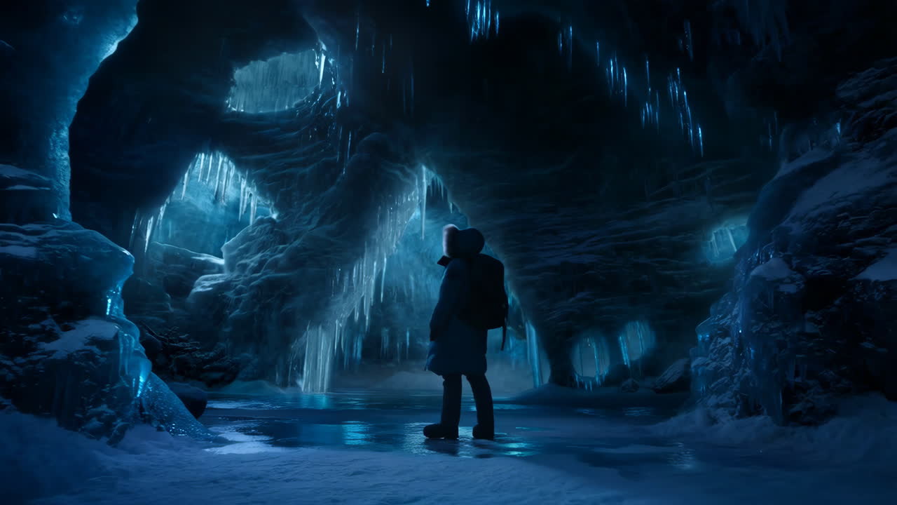 Exploring an Ice Cave
