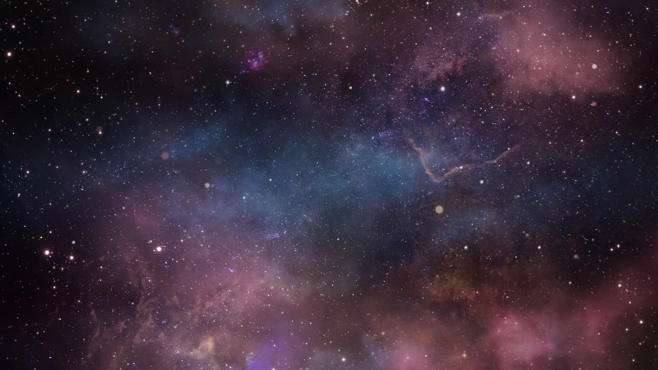 polvo espacial en el espacio ultraterrestre, fondo de fantasía