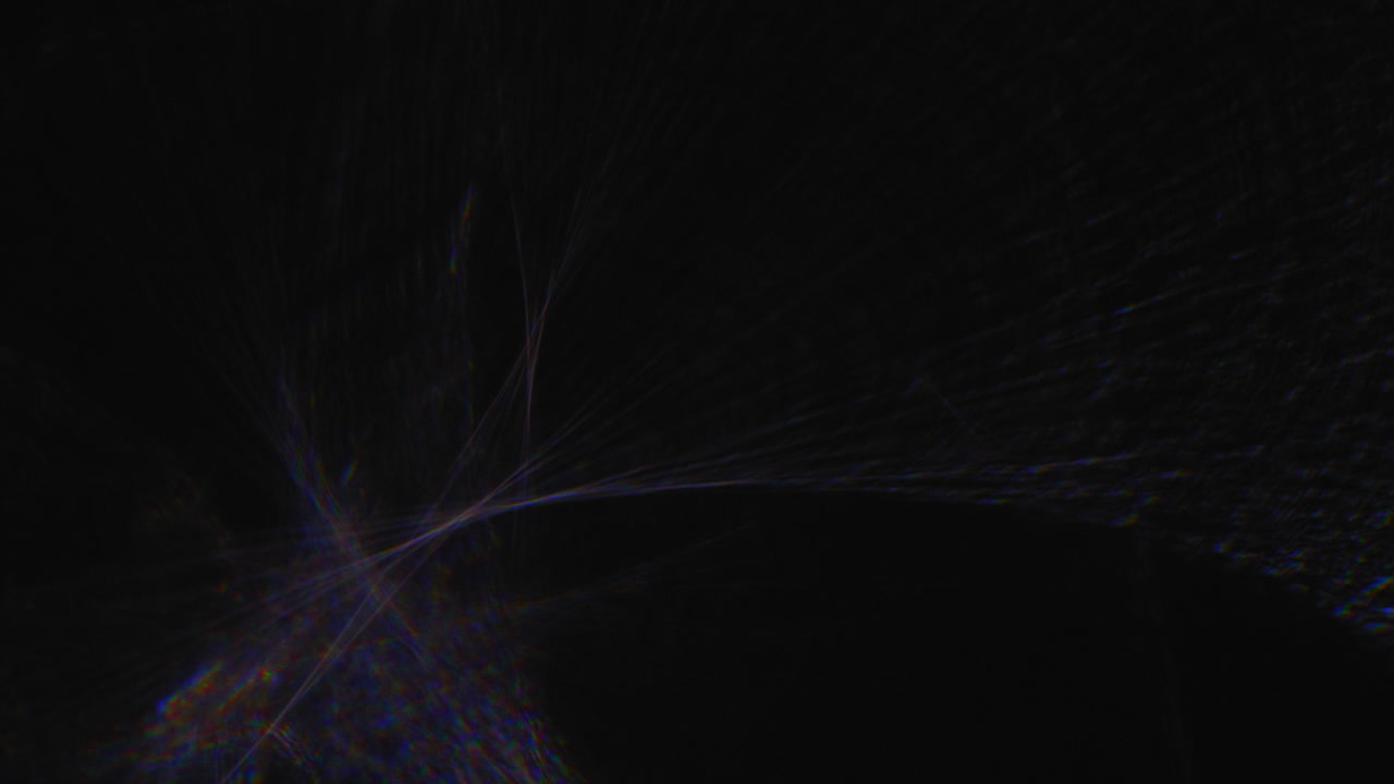 무지개 빛의 굴절의 추상적 인 배경 - 가까이