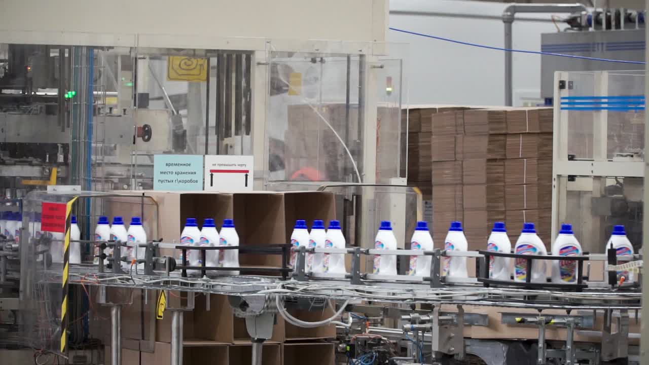 세탁용 세탁제 제조 공정