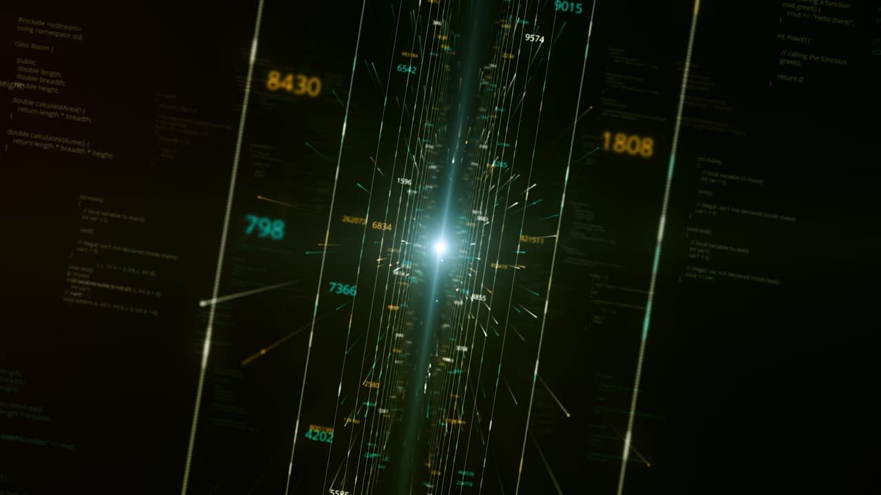 Abstract Digital Code Tunnel