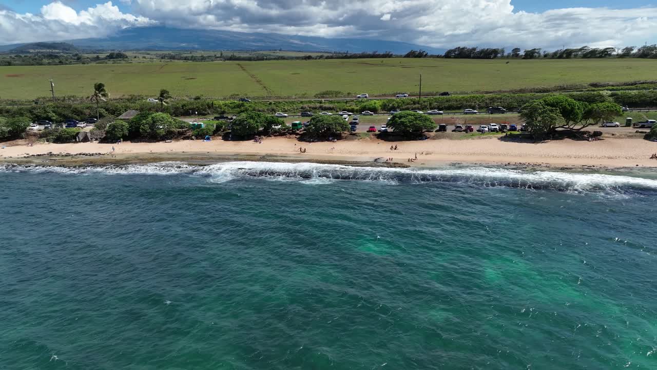 Ho'okipa Beach è una popolare destinazione turistica e luogo di interesse a Maui, Hawaii, USA
