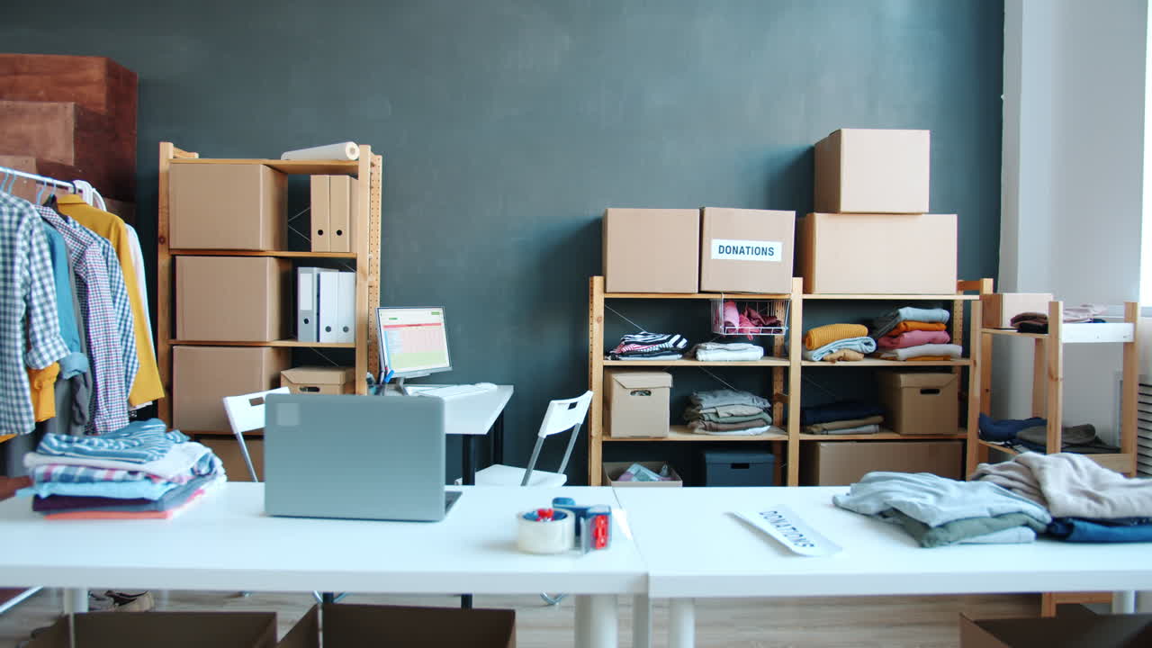 Donation Center Workspace