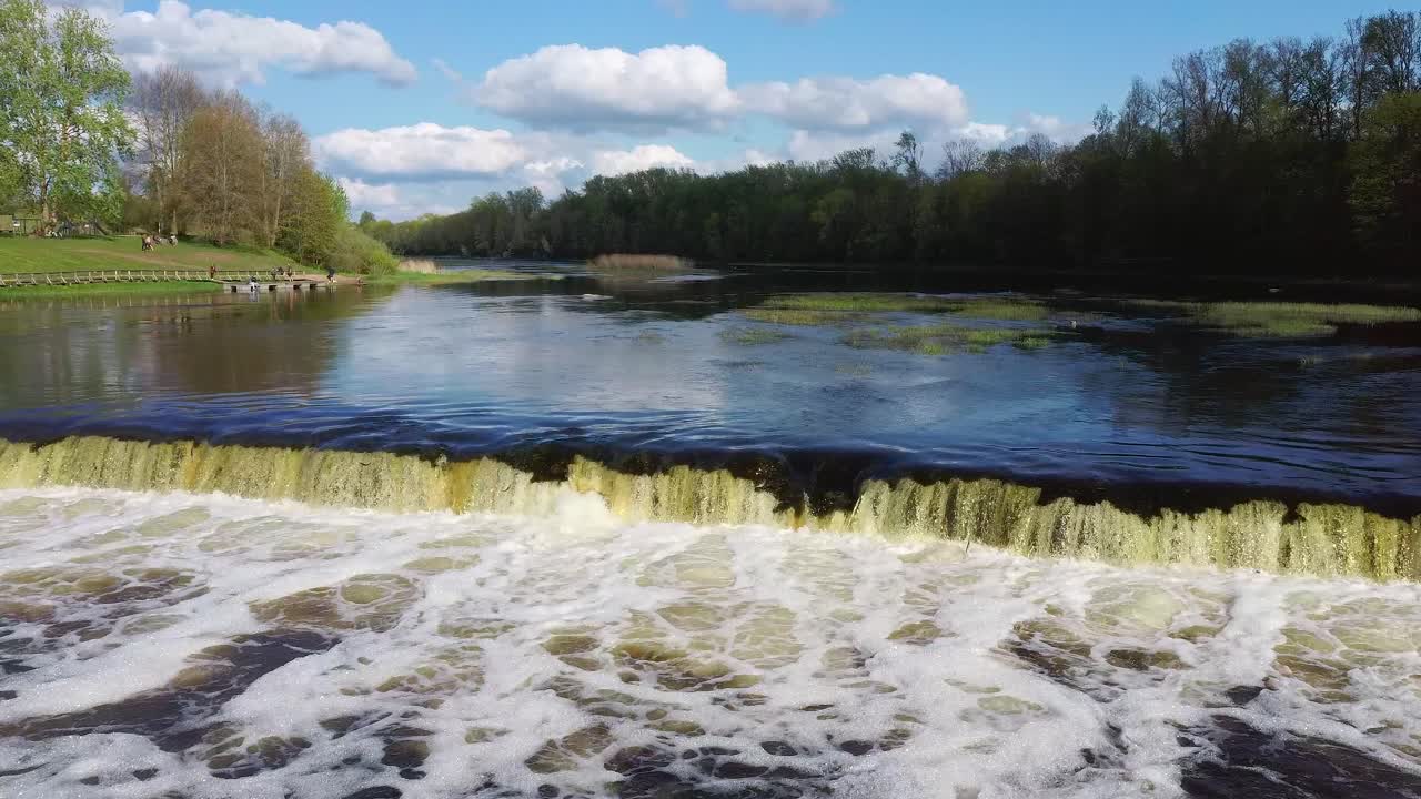 Flying Fish at Ventas Rumba Waterfall