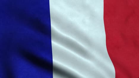 france flag waving - french