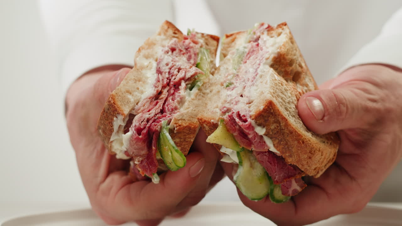Um Delicioso Sanduíche Reuben