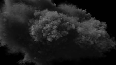 humo de explosión