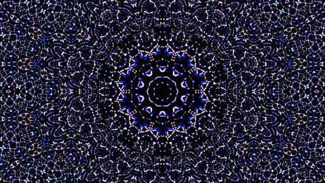 bright abstract light governing blue color, kaleidoscope,full color background