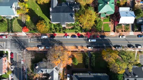 Ciudad-Americana-En-Otoño