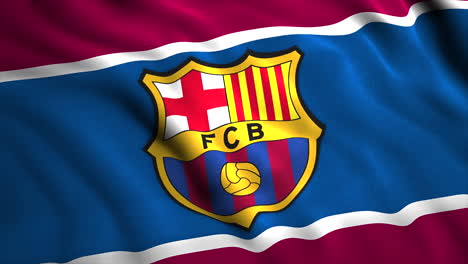 fc barcelona flag