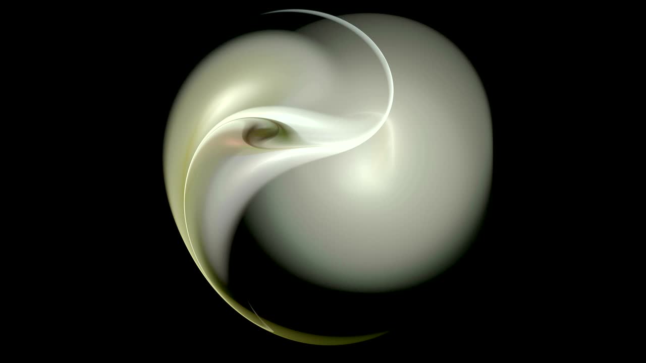 curvas de luz círculo bucle abstracto fondo de movimiento