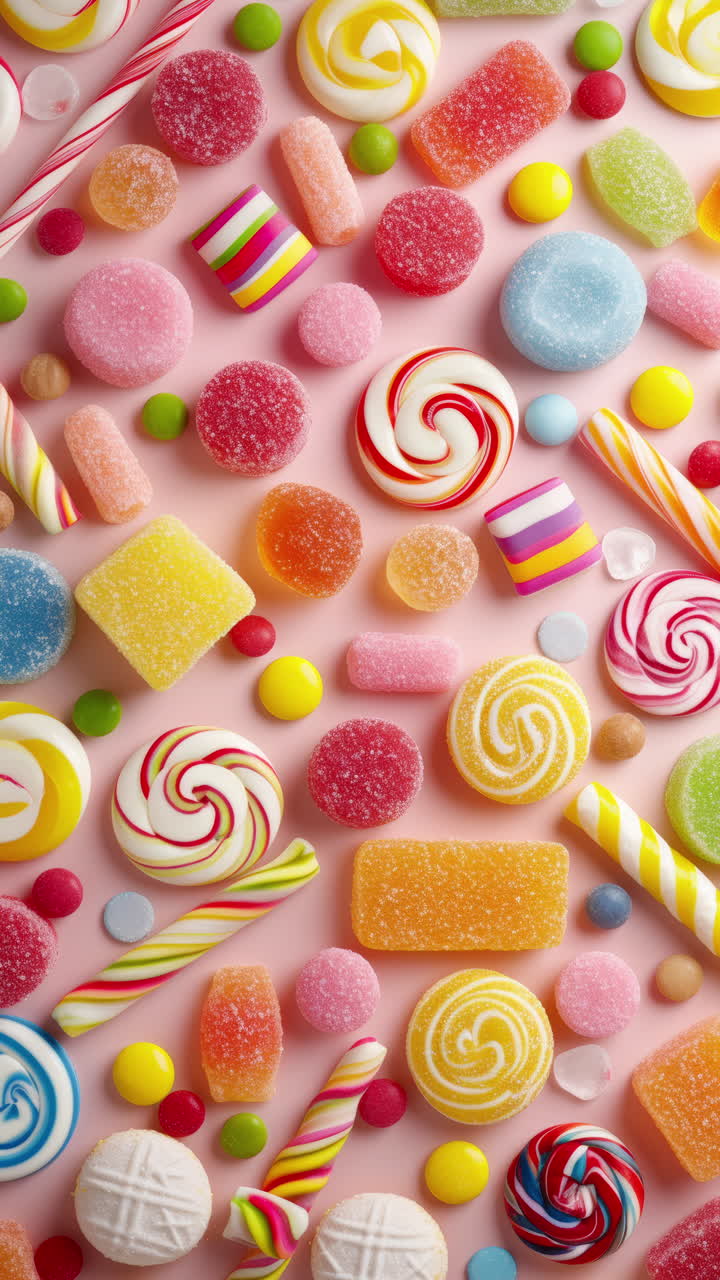 colección de dulces y dulces