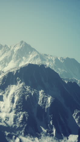 snowy mountain peaks