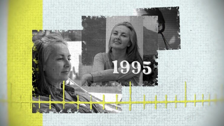 Montáž časové osy osobních vzpomínek a životních milníků