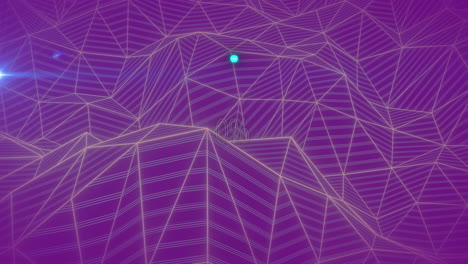 animación del procesamiento de datos sobre el escaneo del alcance
