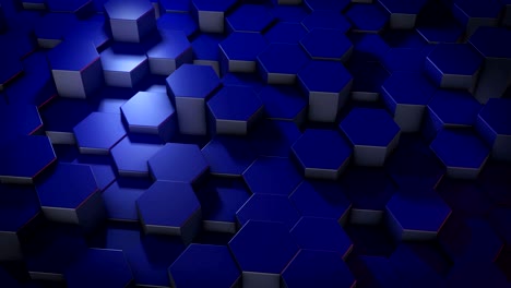 tecnología de movimiento abstracto hexágonos fondo