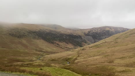 landscape at the base of helvellyn mountain in lake district - cumbria, uk