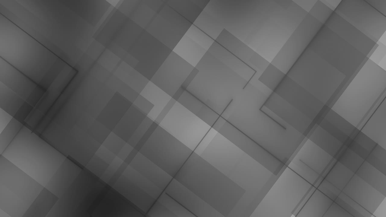 4k 디지털 사각형 이동 추상적인 배경 원활한 루프 - 검은색