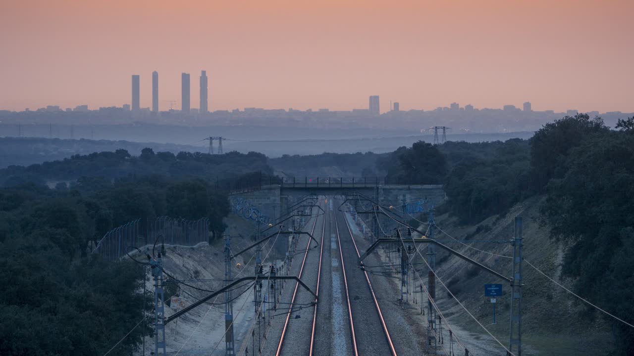 마드리드의 일출