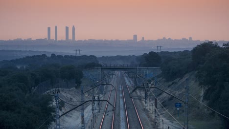 amanecer en madrid