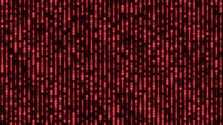 Binary Numbers in Futuristic Digital Technology with AI and Data Networks