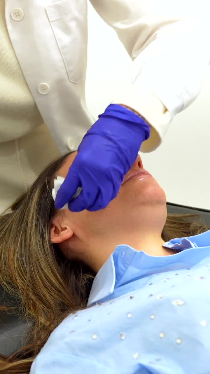 procedimiento de inyección cosmética