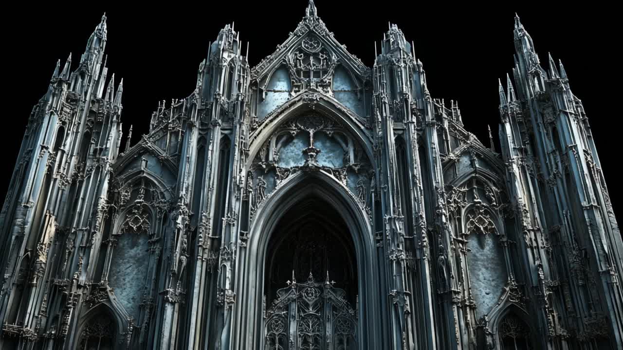 Gothic Cathedral Facade