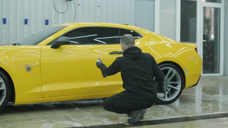 professional car detailing – washing, ceramic coating, and interior cleaning