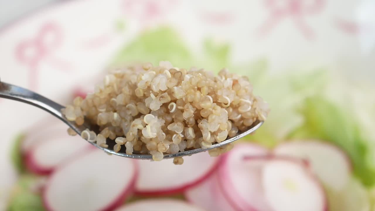 Quinoa Salad with Radishes
