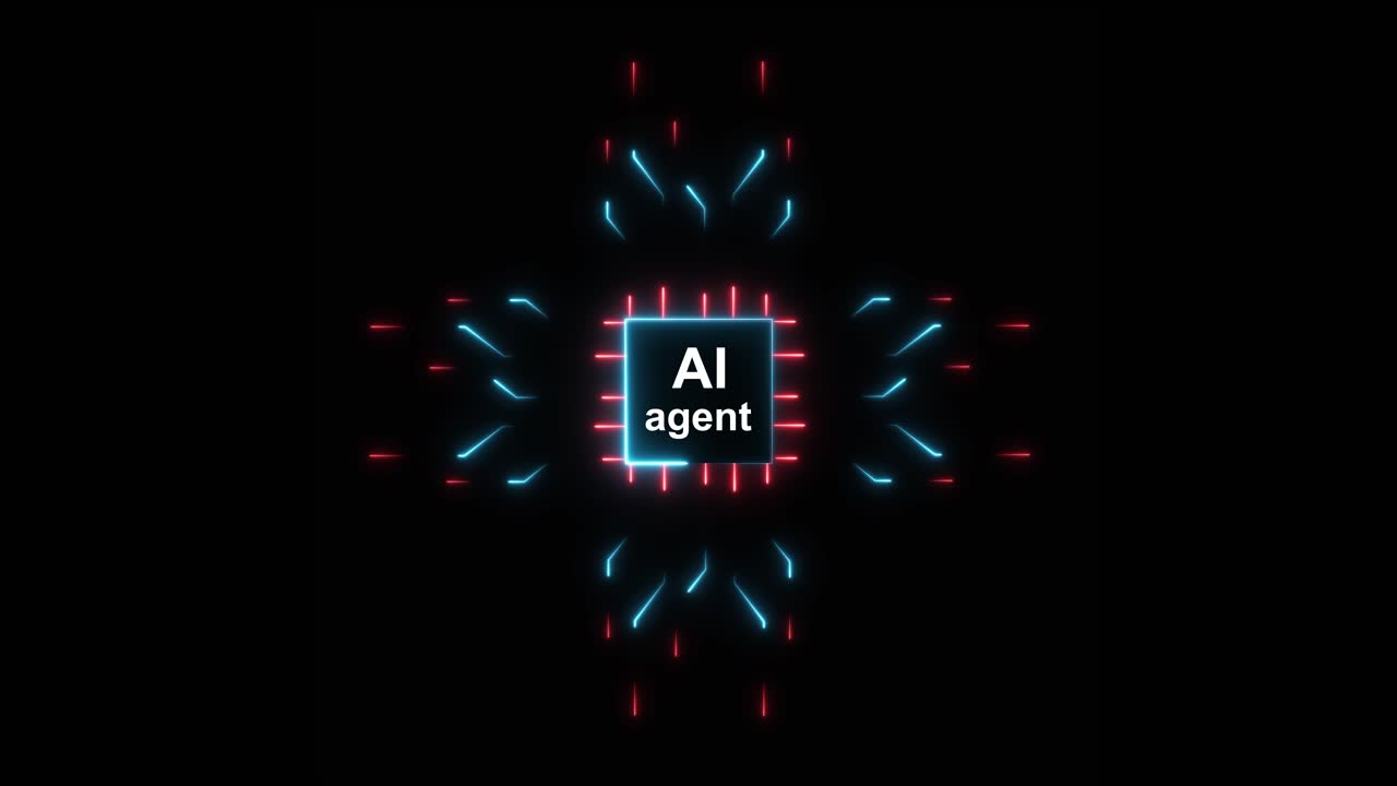 AI Agent Processor Chip Concept