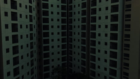Apartment Buildings in Urban Area