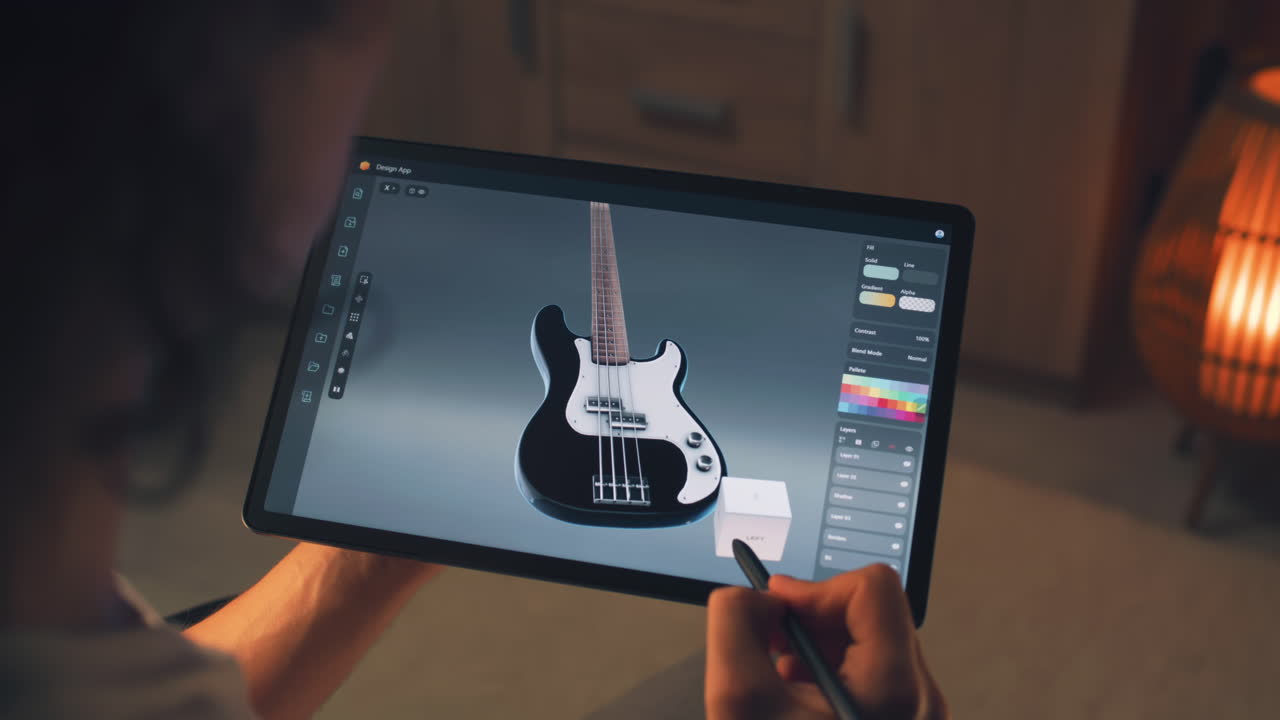 3D Designer Making Prototype of House