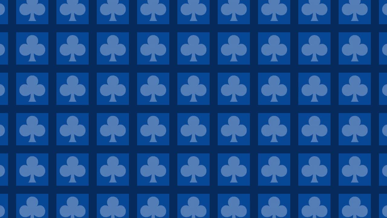 Cartas Caindo Através de um Padrão