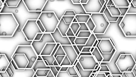 fondo de hexágonos animados