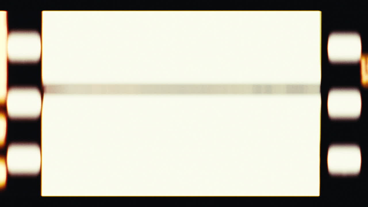 marco de película en blanco