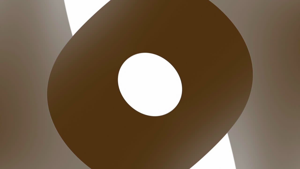 Abstract Brown Geometric Shapes