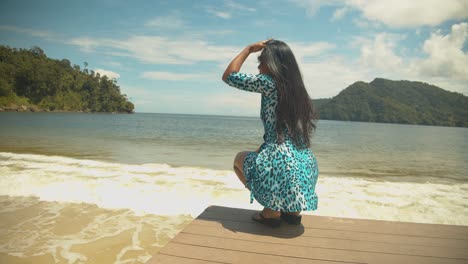 Modeling-pose-on-a-jetty-in-a-fishing-village-on-the-Caribbean-island-of-Trinidad