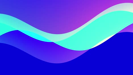 creative abstract 3d shape wavy seamless loop liquid gradient background